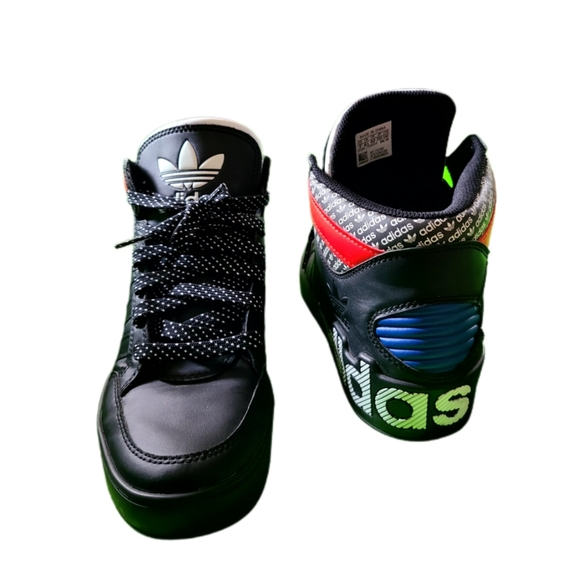 ADIDAS HARD COURT HI YOUTH SNEAKERS - Picture 2 of 7